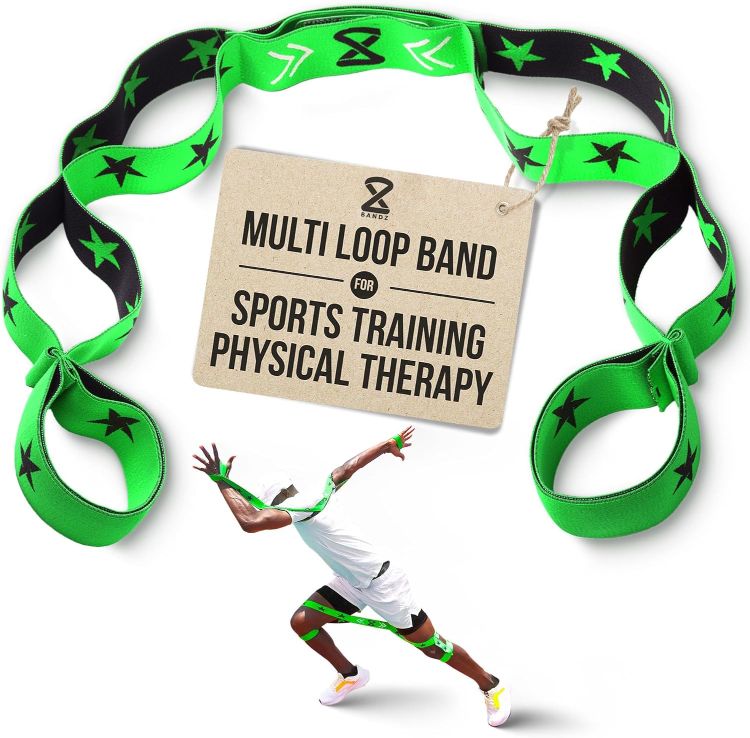 Two8 Bands Multi Loop Resistance Band for Working Out - Home Gym Loop Resistance