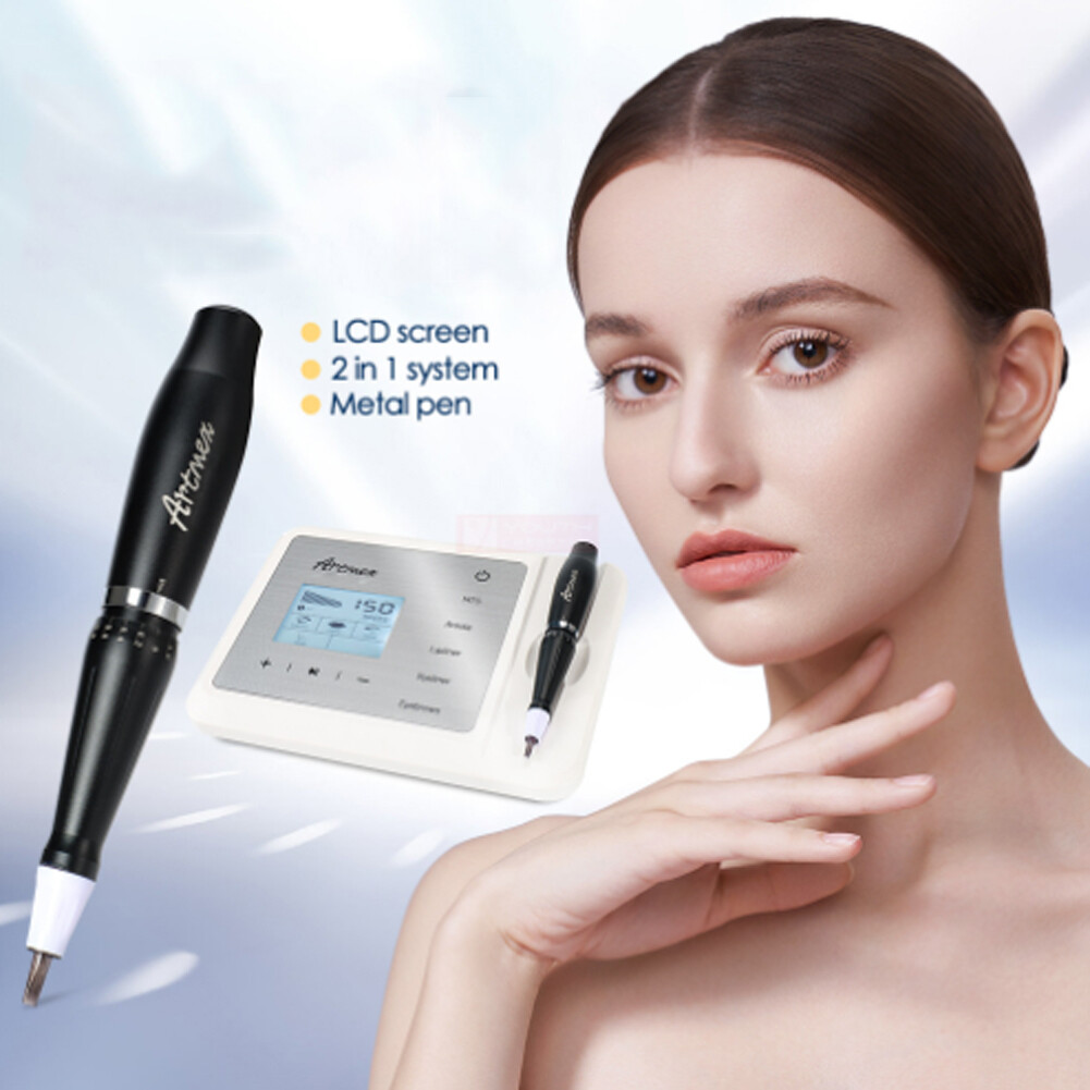 Hot Sale 1 Set Permanent Makeup Tattoo Pen Eye Brow Lip Device Kit For Beauty US