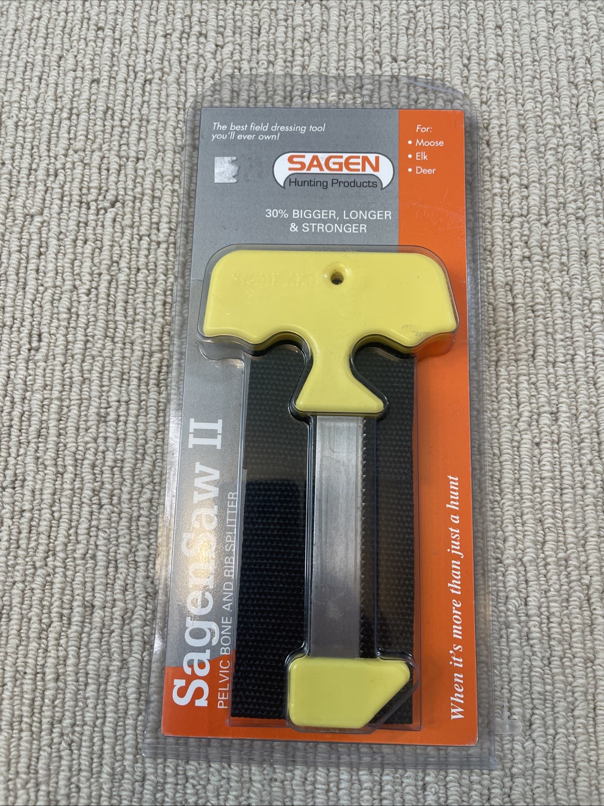 Sagen Saw I Hunter's Field Saw Pelvic Bone and Rib Splitter for Deer and Other