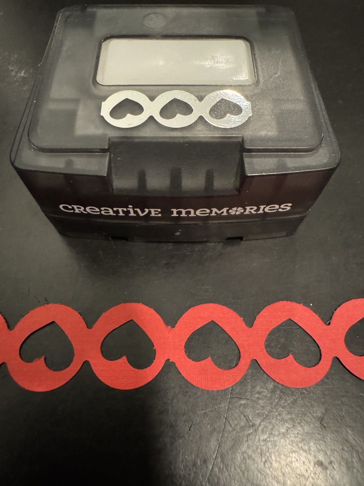 Creative Memories Heart Chain Border Maker Cartridge No Box