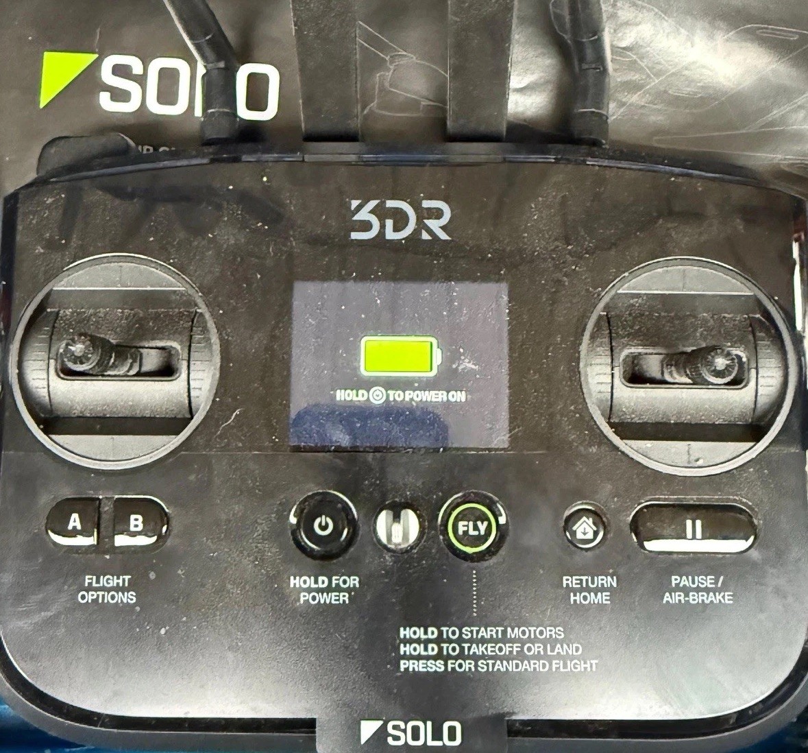 3DR Solo -Quad Drone- W/ Gimbal - 1 Battery /Backpack Case, Low Hours