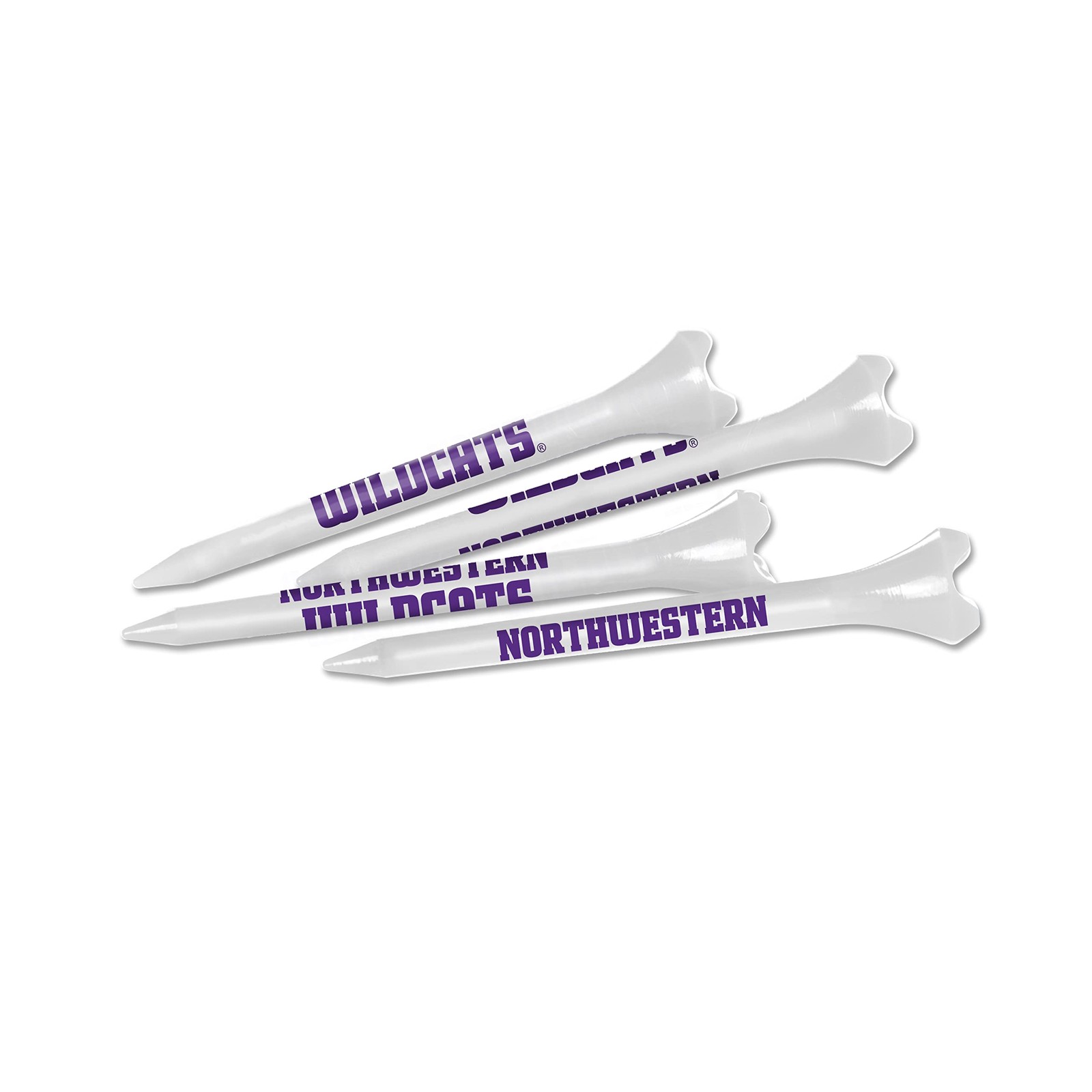 Team Effort Northwestern Wildcats Tee Pack One Size, White