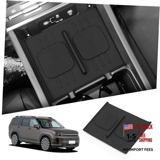 Center Console Wireless Charging Mat for 2024-2025-2026 Hyundai - Protective Mat