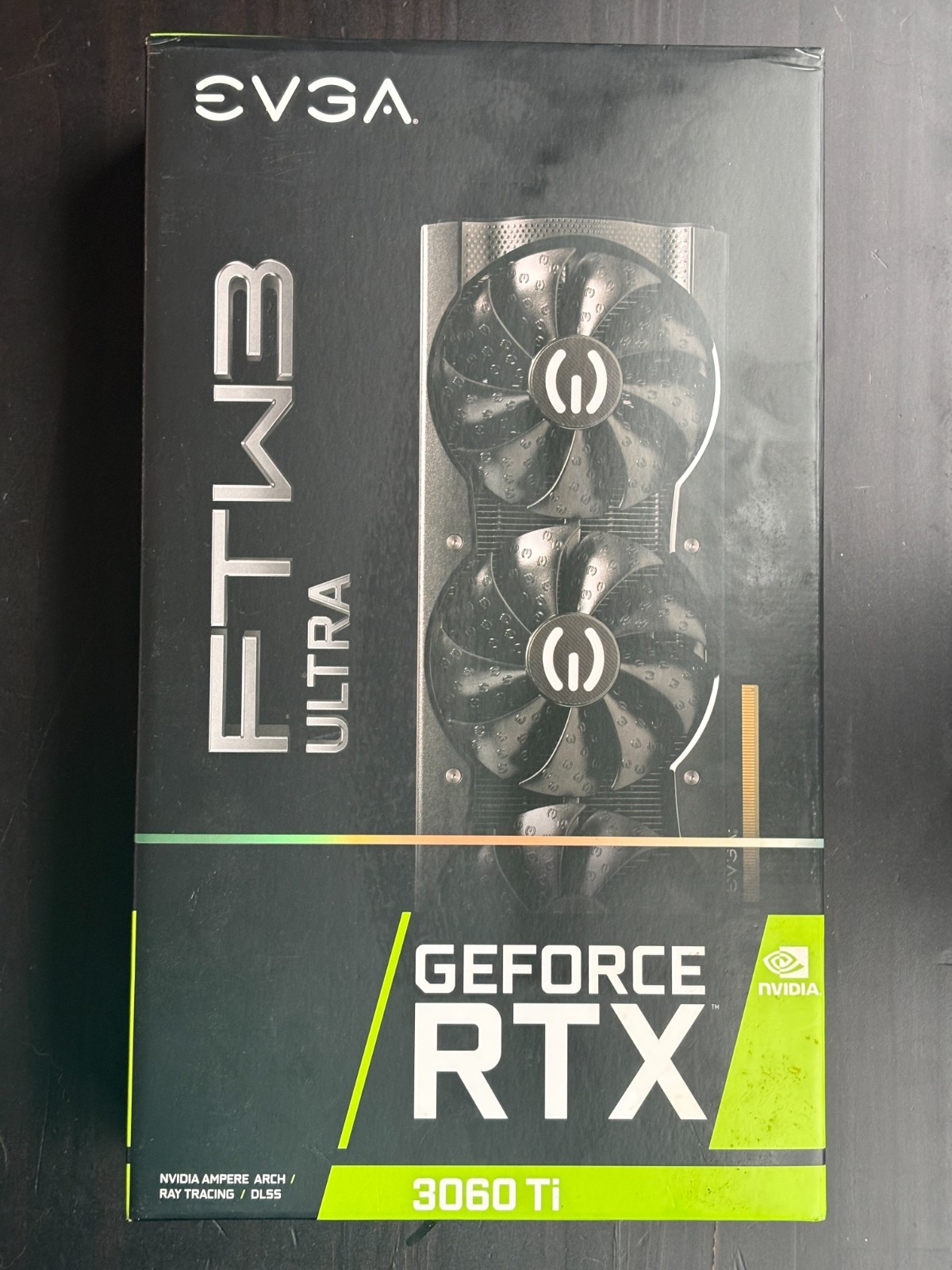 EVGA GeForce RTX 3060 Ti FTW3 ULTRA GAMING 8GB GDDR6 Video Card - 08G-P5-3667-KL
