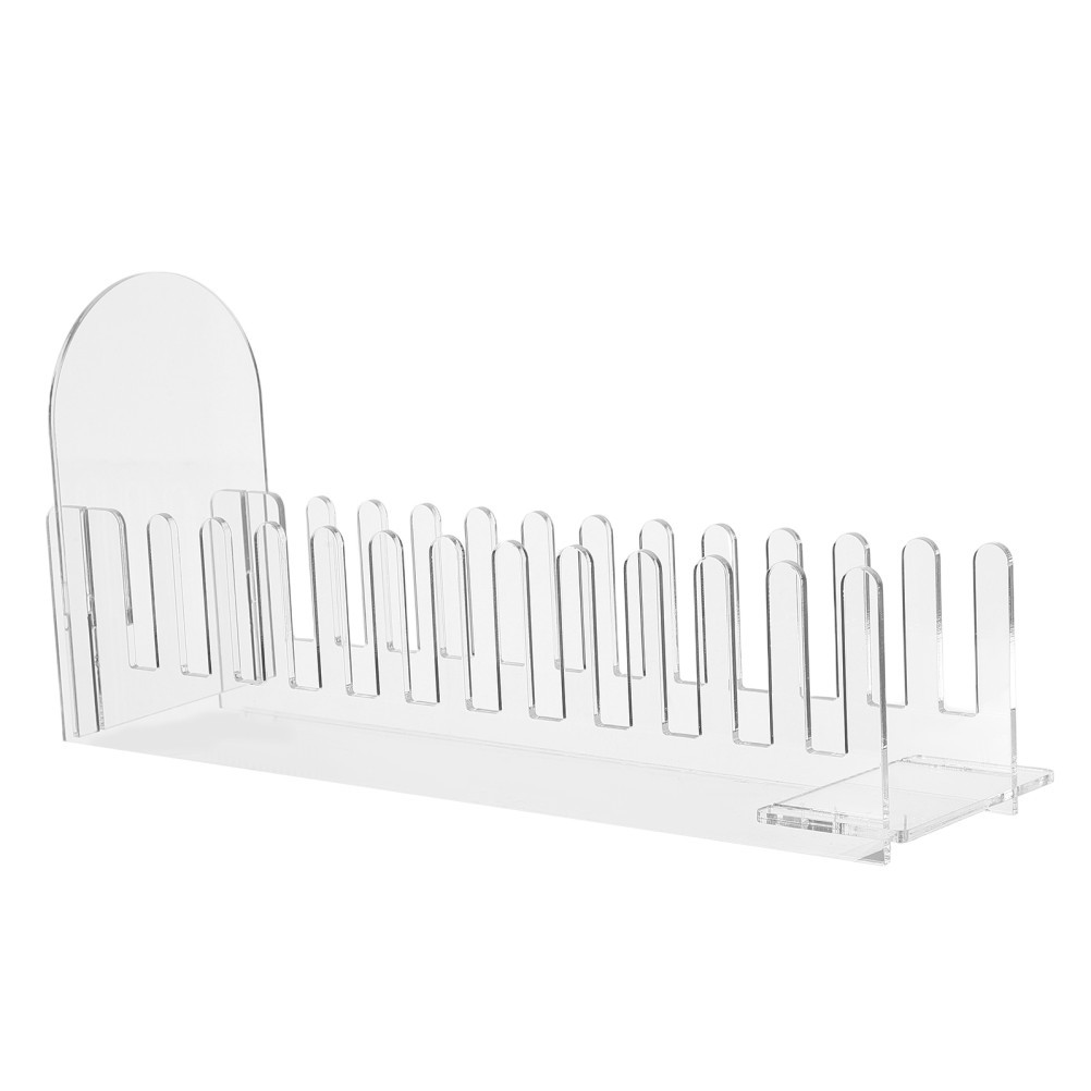 Acrylic Collector Card Display Greeting Rack Holder for Desk Postcard