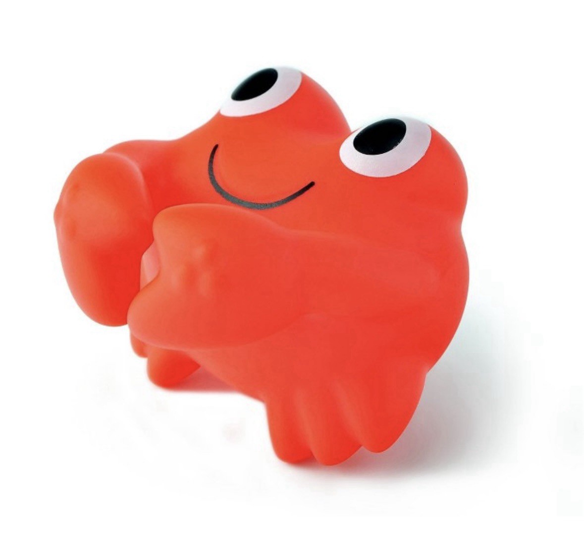 4pc Red Crab Bathroom Set - Soap Dispenser, Bath Caddy, Toothpaste Caddy, Holder