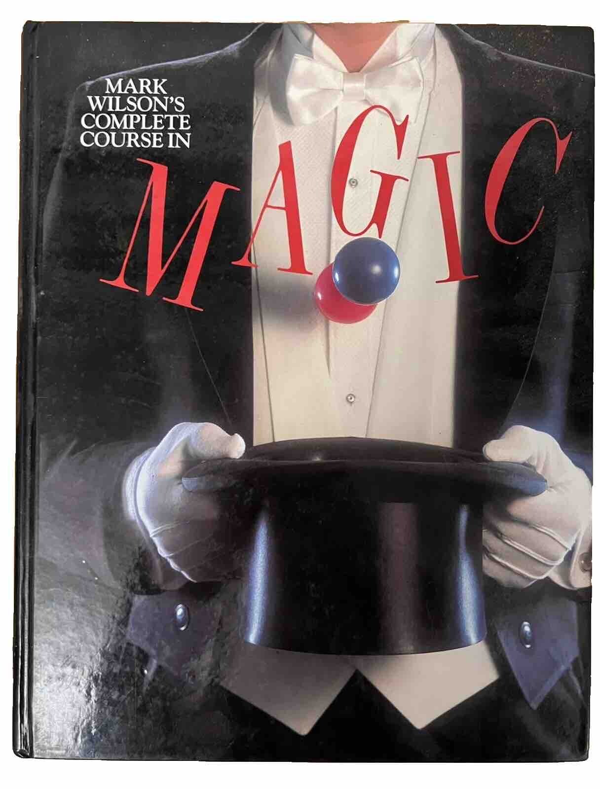 Mark Wilson's Complete Course in Magic Hardcover Text Book By Mark Wilson DIY