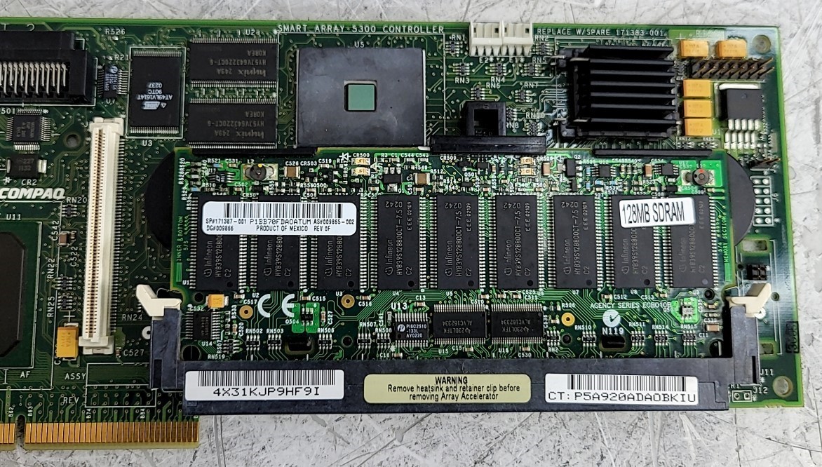 HP Compaq 171383-001 Smart Array 5300 Controller Ultra 3 SCSI