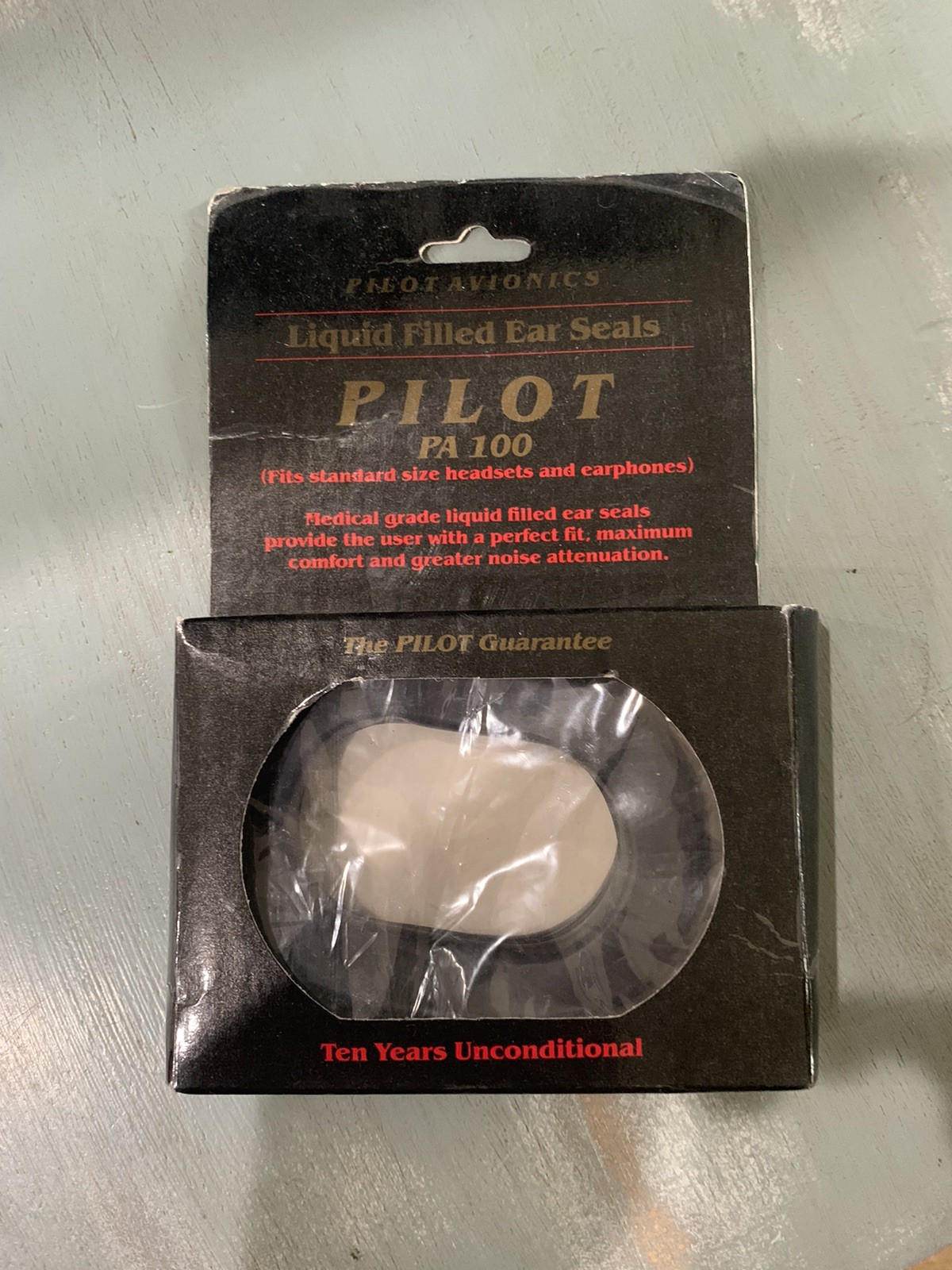 PILOT AVIONICS LIQUID FILLED EAR SEAL PILOT PA 100