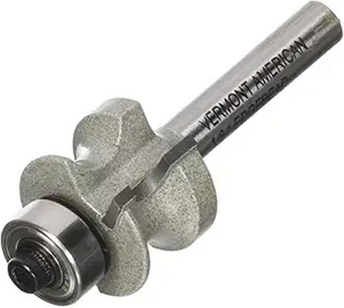 Vermont American 23138 3/16" Carbide Tipped Edgebead Router Bit