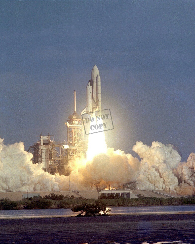 STS-1 Launch Space Shuttle 8X12 PHOTOGRAPH