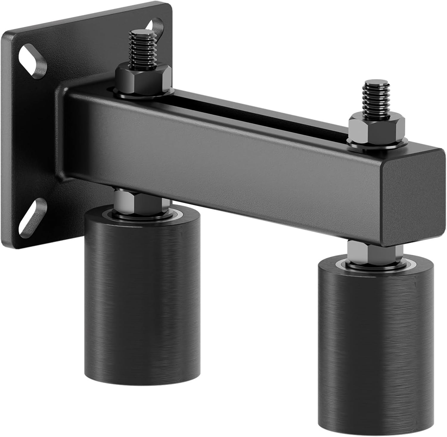 Heavy Duty 4" Slide Gate Guide Roller,Steel Thickening Sliding Gate Kit
