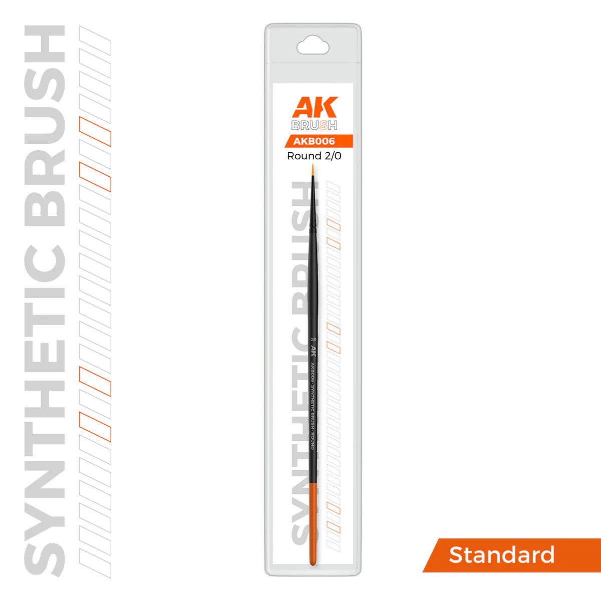 AK Interactive AKB006 Round Brush #2/0