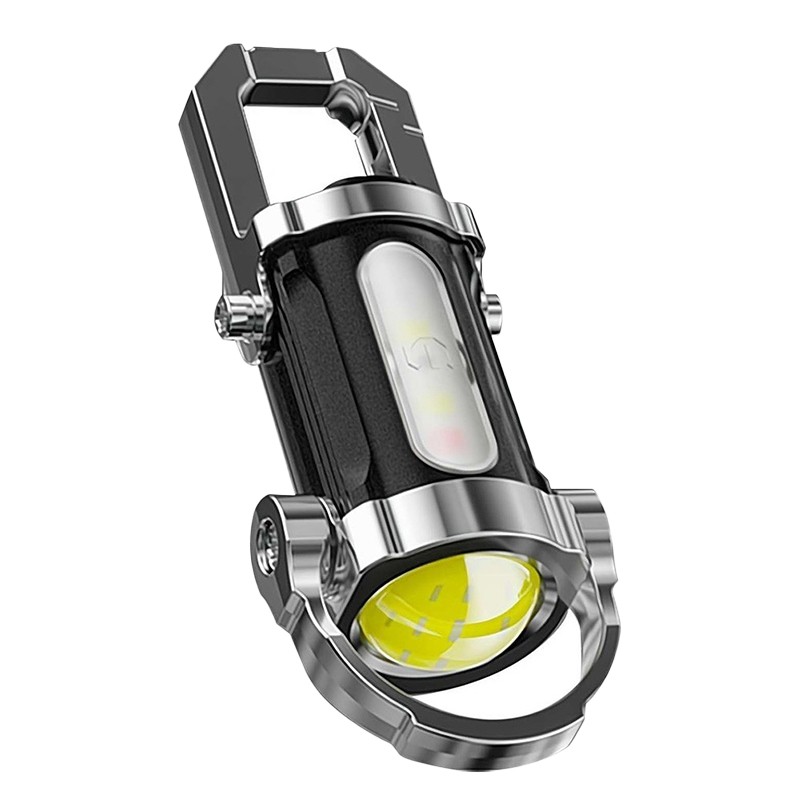 Portable Rechargeable Bright Keychain Flashlight Phone Charger,Emboadlie 1~3PCS