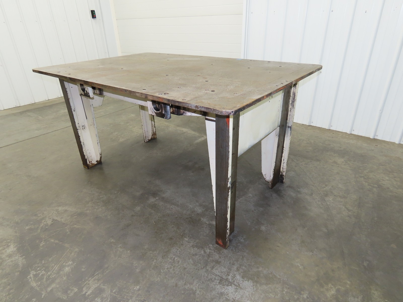 72x46" Steel Welding Layout Table 1" Thick Top Fabrication Work Bench