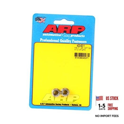 400-8311 Nut Kit (M8 X 1.25 SS M10 socket 12pt nut)