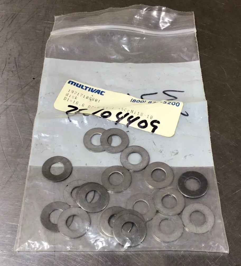 Multivac Part 104409 Disks NOS Surplus