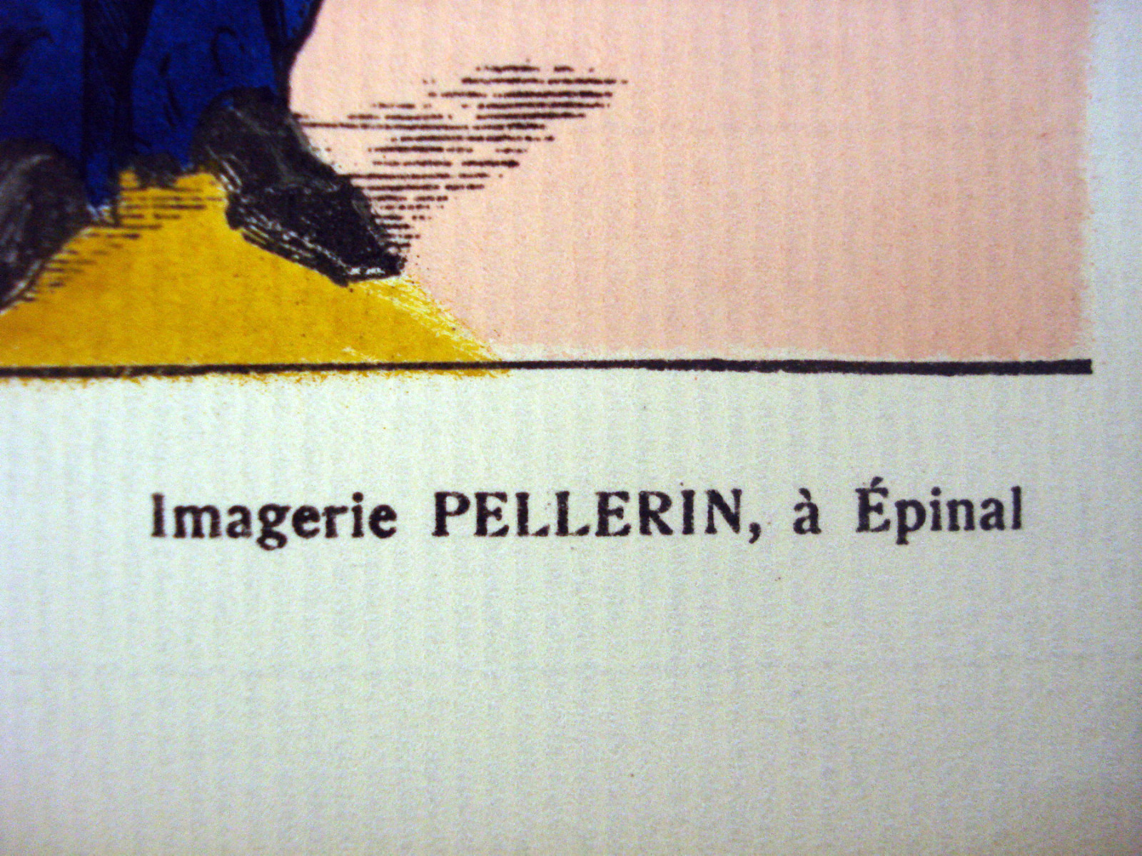 Vintage Imagerie Pellerin Soldiers (Artillerie. -Garde Imperiale) Inv1560