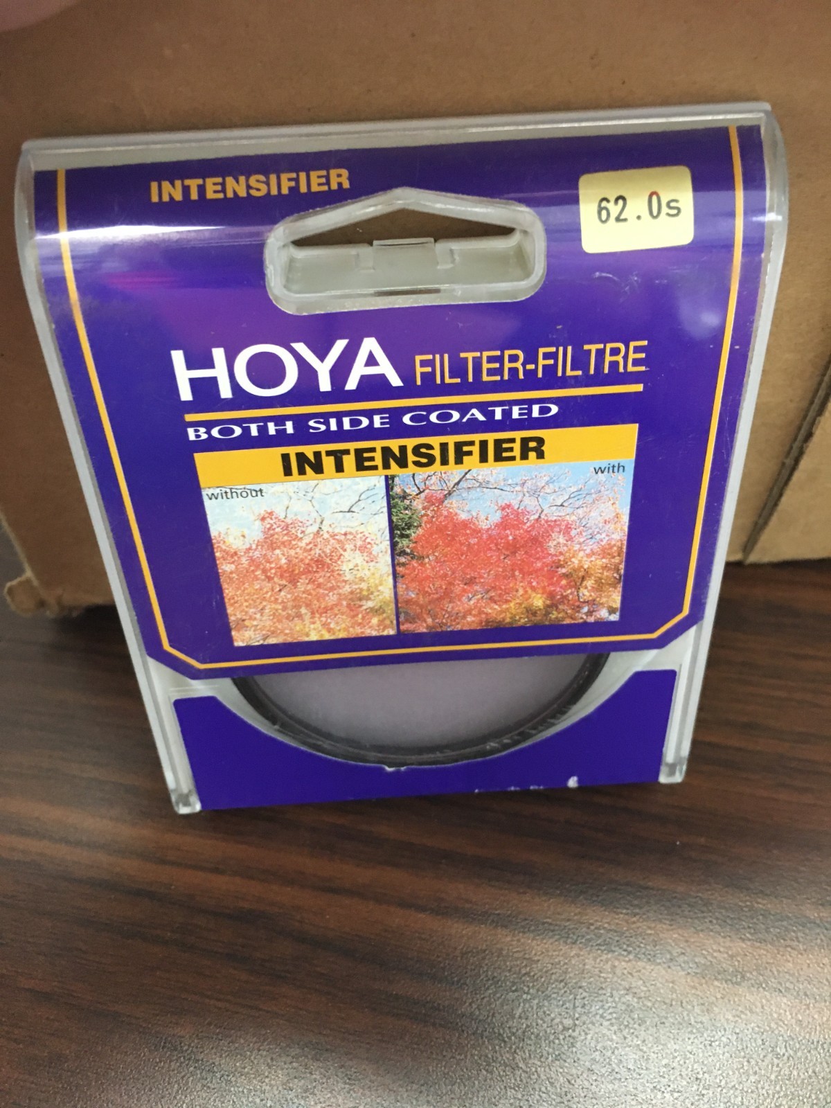 HOYA 62mm Intensifier Camera Lens Filter Both Side Coated