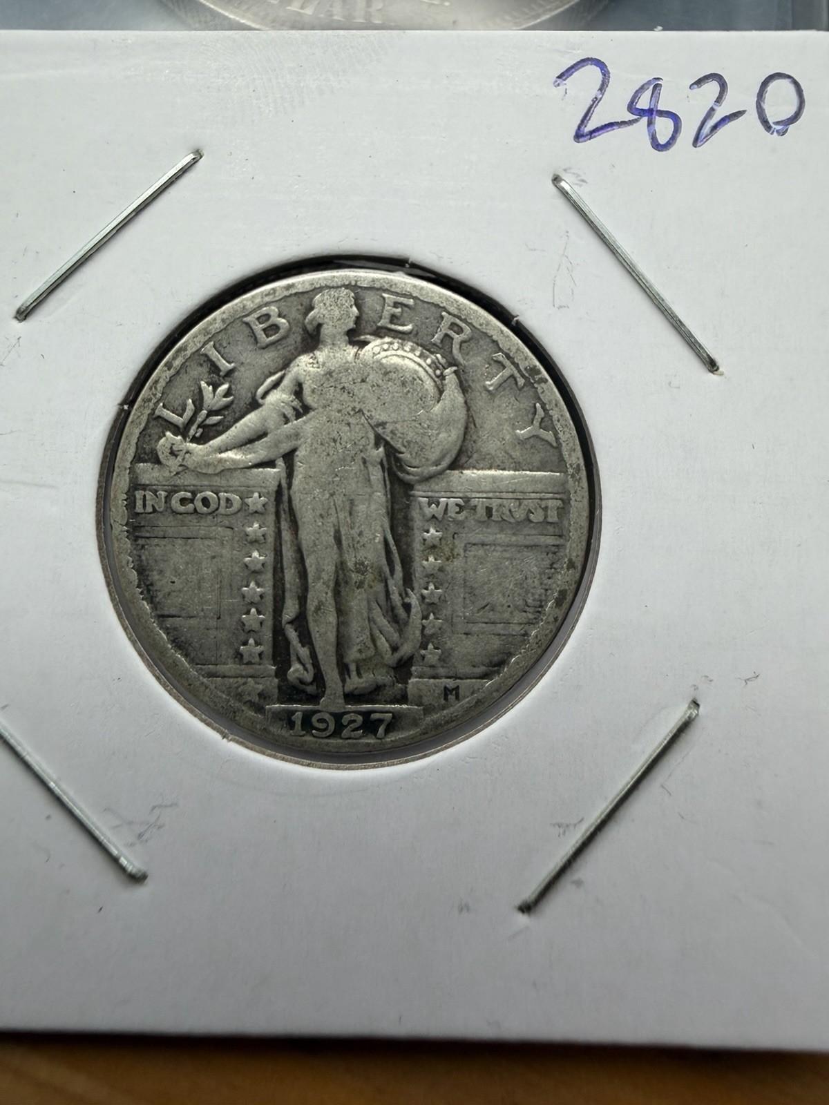 1927 Standing Liberty Quarter - As Shown! (#2820)