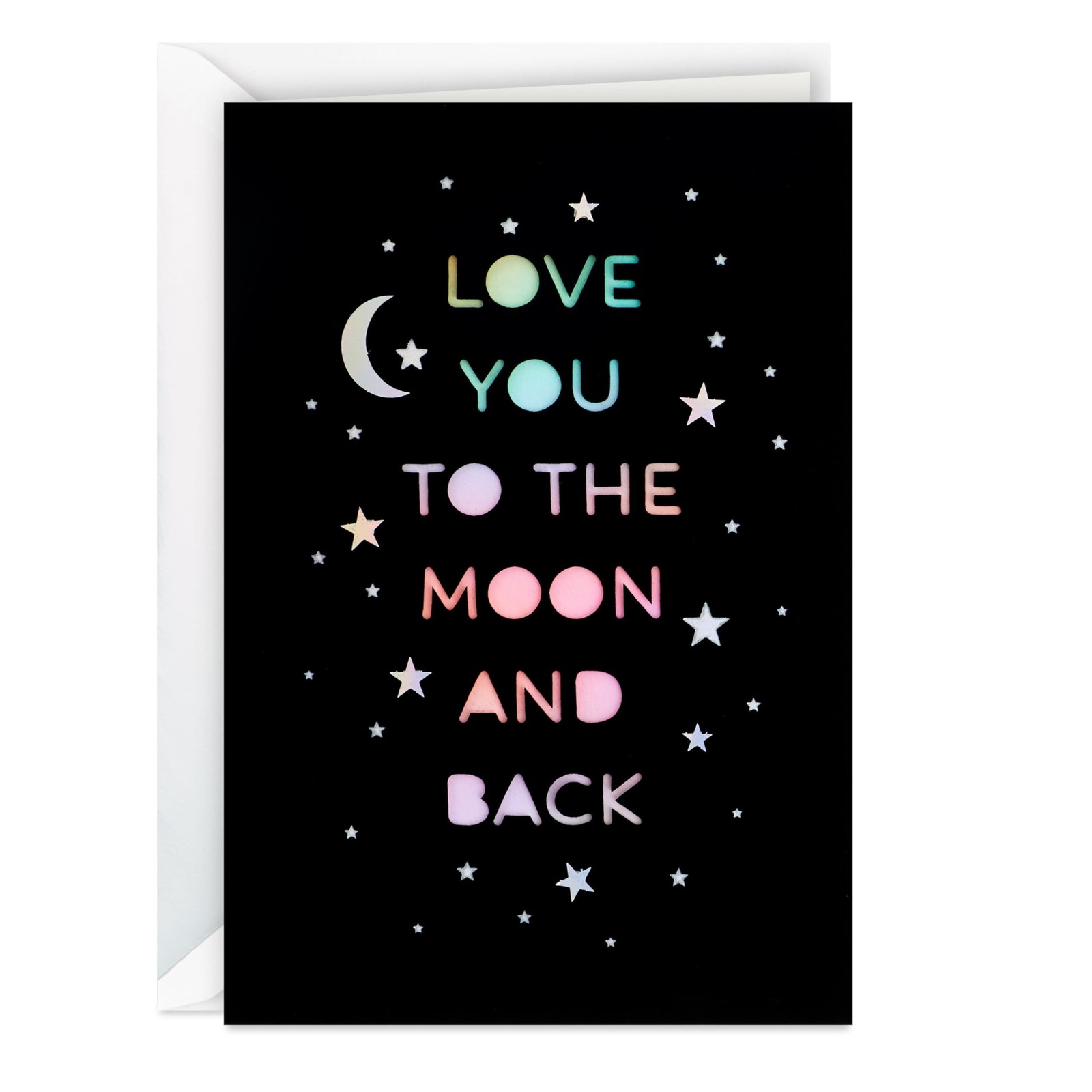 Hallmark Signature Mother's Day Card (Love You to the Moon and Back) for Anniver