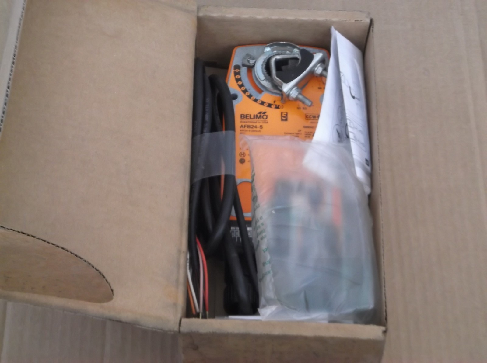 Belimo AFB24-S Spring Return Actuator 24 V AC/DC  NEW