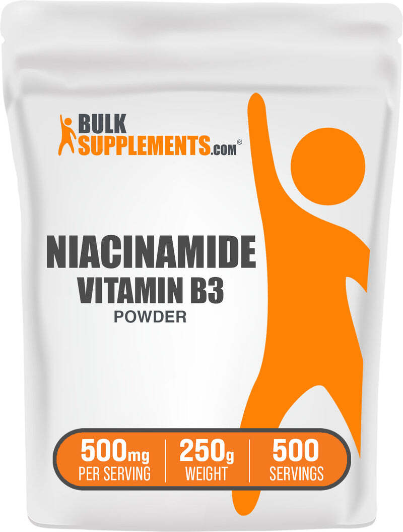 BulkSupplements Niacinamide (Vitamin B3) Powder - Anti-Inflammatory