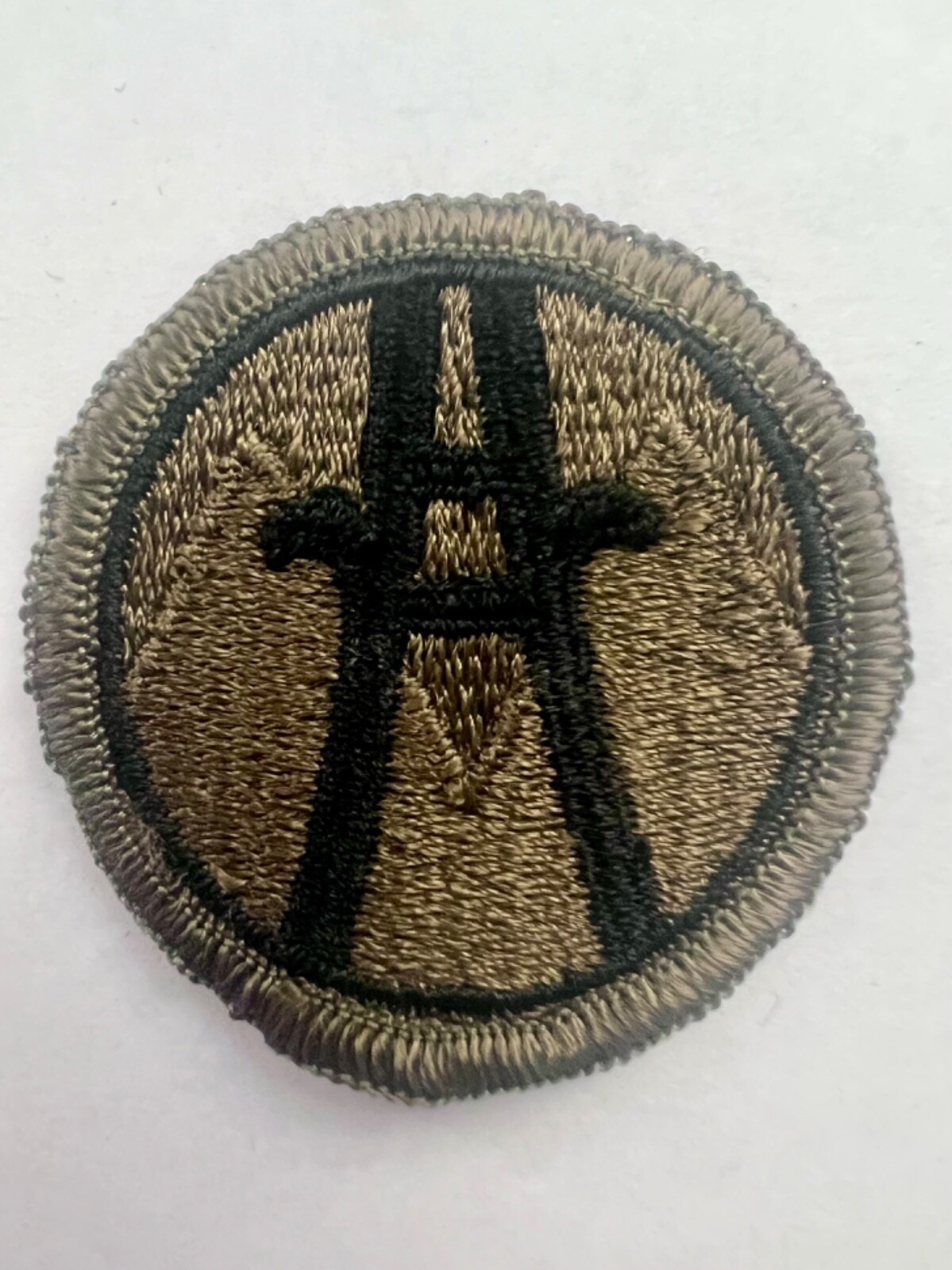 2nd Logistical Command Subdued US Army Patch