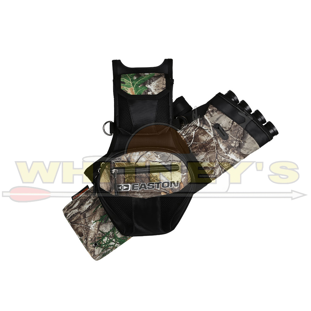 Easton Flipside 4 Tube Hip Quiver W/Belt - Realtree Edge - 726860