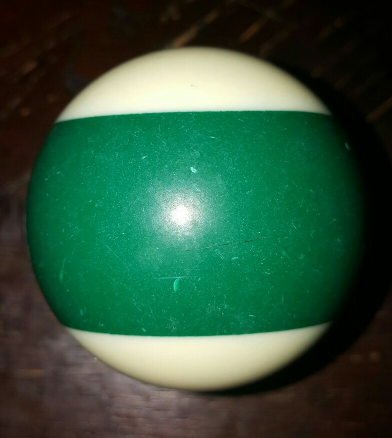 Replacement Regulation Pool Ball 14 Striped Green