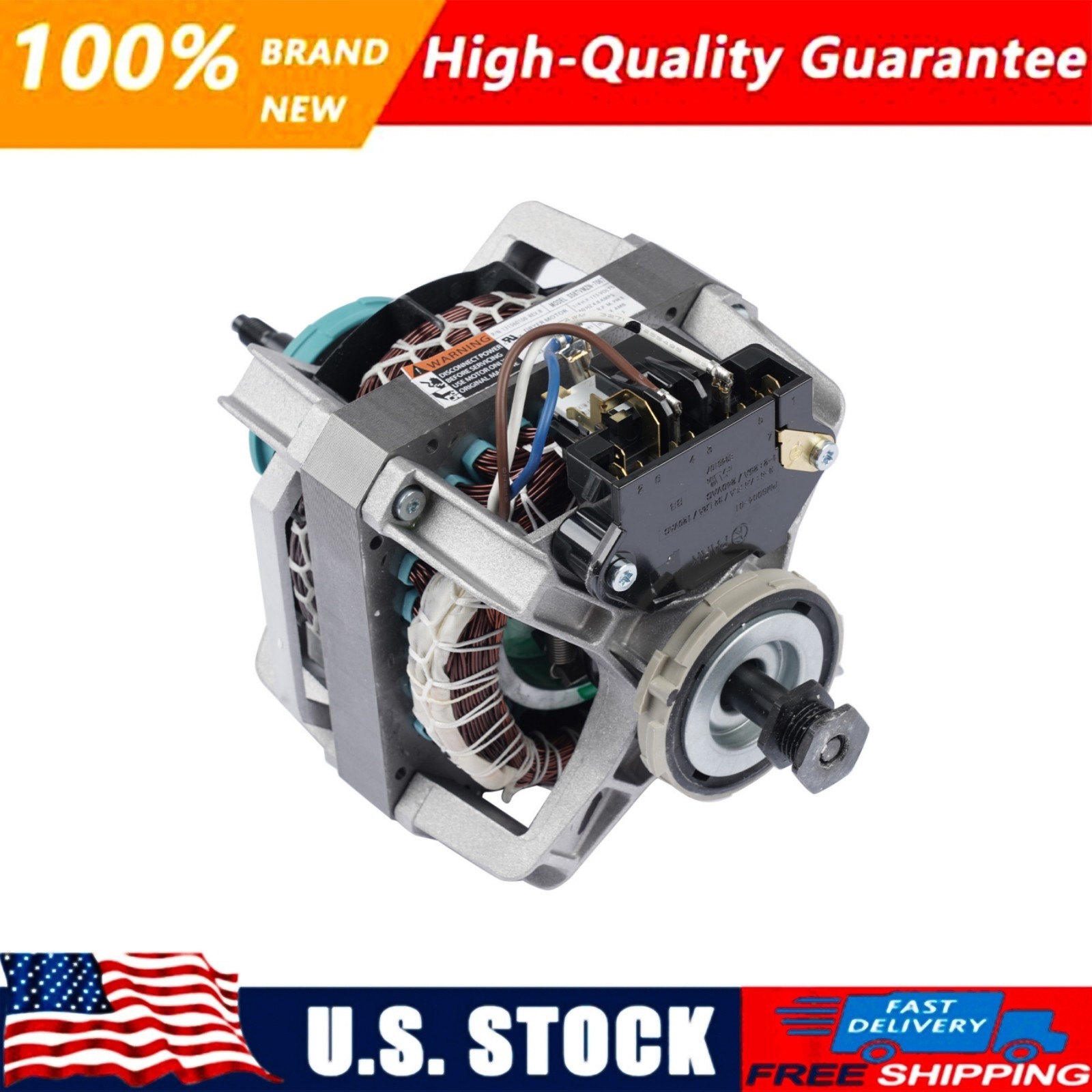 For Electrolux Frigidaire Dryer Drive Motor 131560100 131758500 134156500 407697
