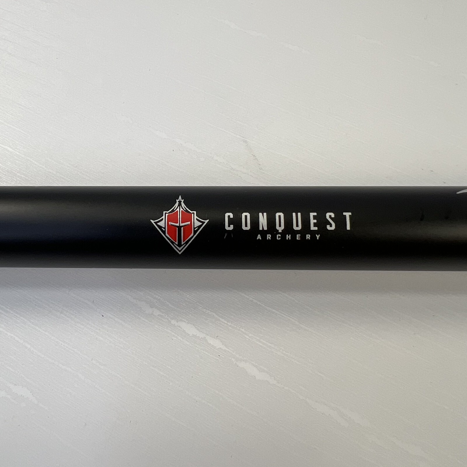 Conquest Archery SMACDOWN Black .747 Front Bar 24" Carbon Target Stabilizer