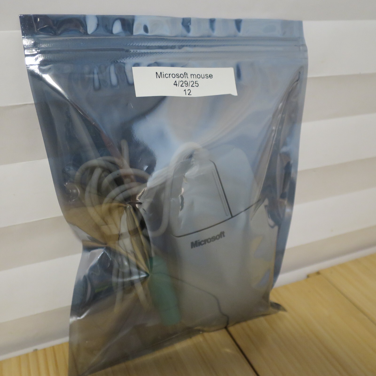 2 Button Microsoft Mouse Port Compatible PS2 Mouse 2.1A PN X03-68761 - Tested 12