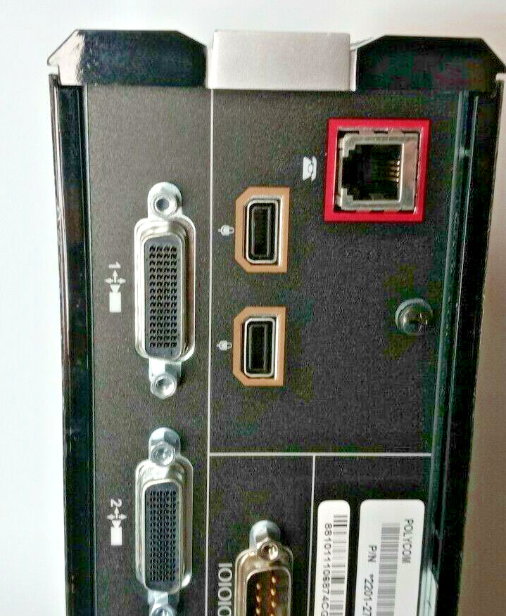 Video Conferencing Base Polycom HDX 8000 High-definition 1080p Base Main Unit