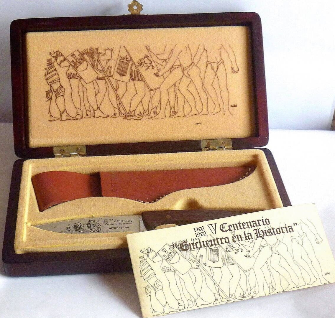 AITOR knife Total 190mm Pampero V Centenario with box