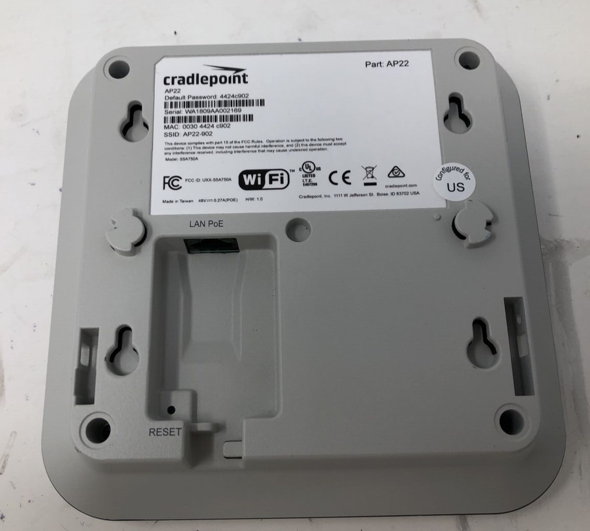 Cradlepoint AP22 Wireless Access Point