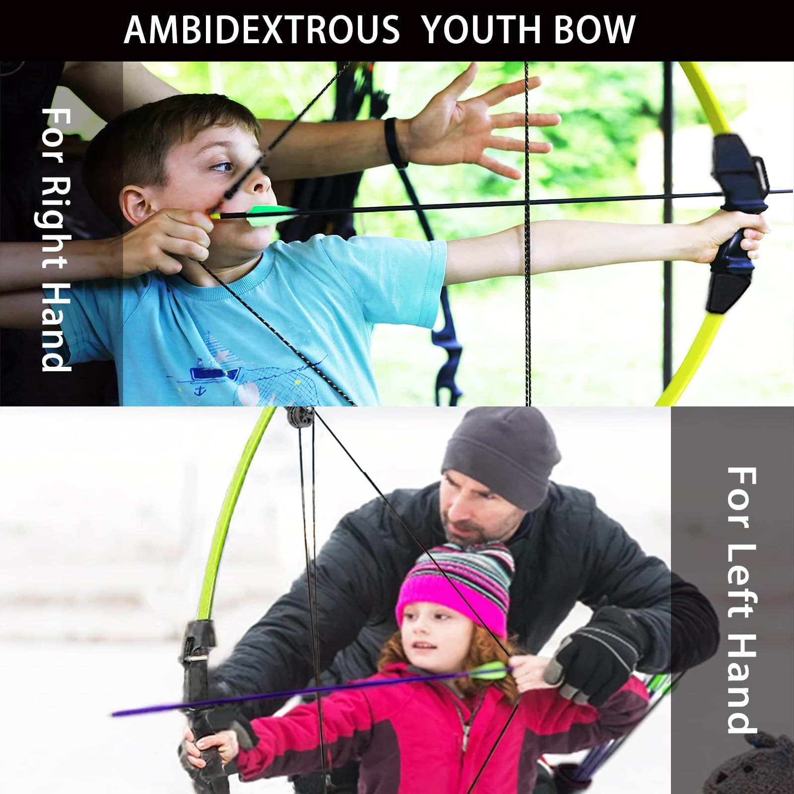 Sopoger Compound Bow And Arrow Set For Beginner Archery Set 15-18 Lb Draw