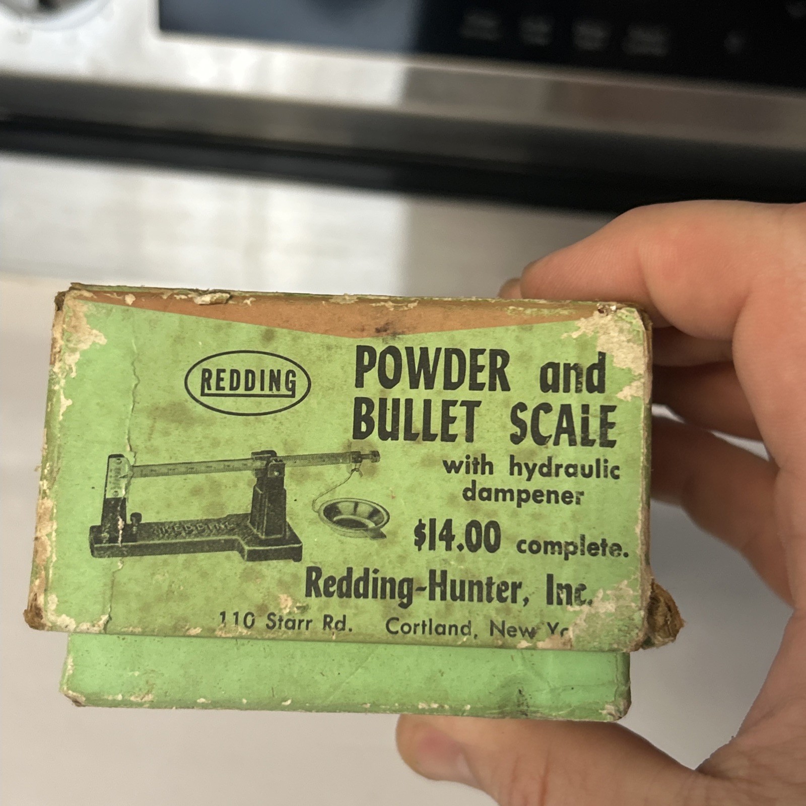 Vintage Redding Powder & Bullet Scale – Complete in Box –