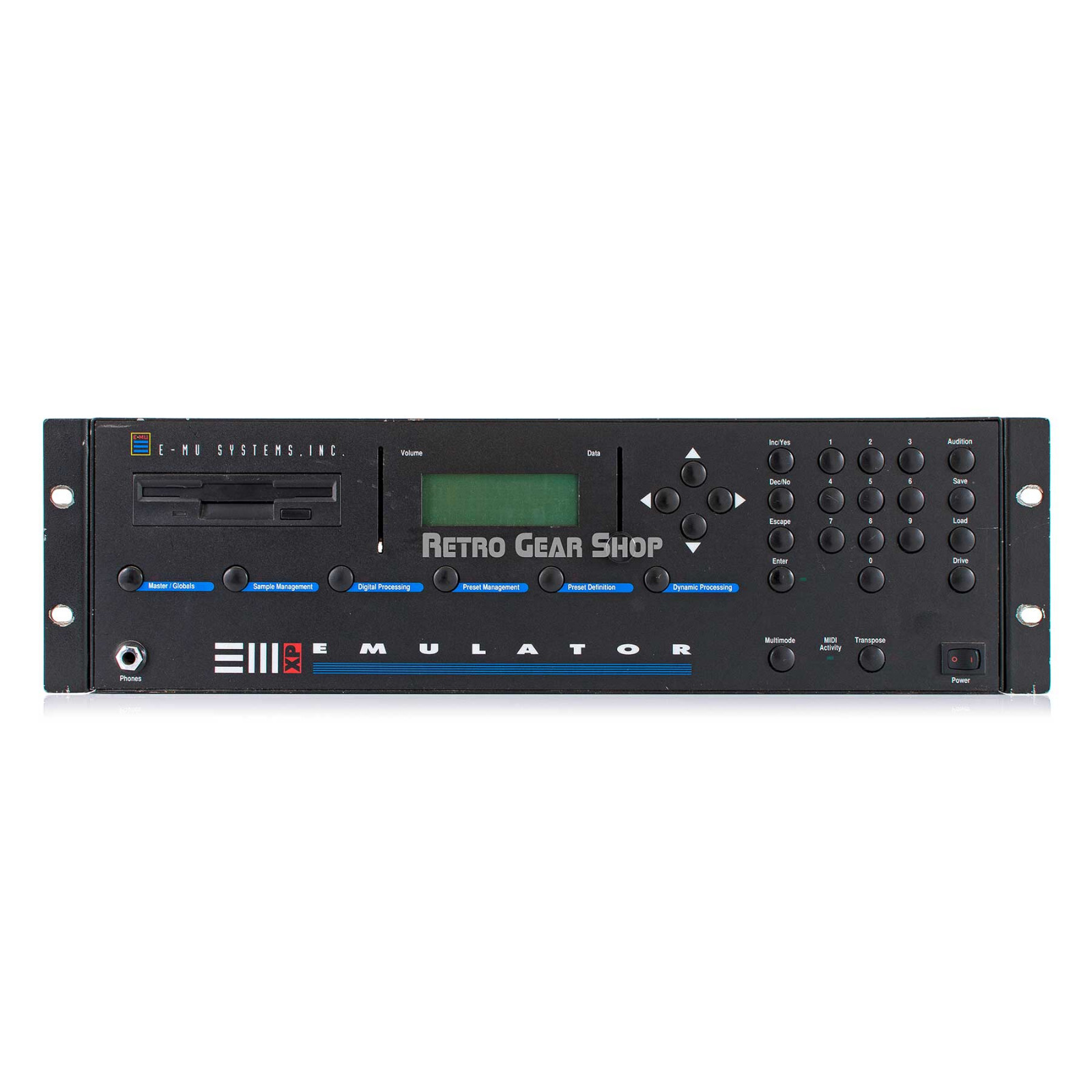 EMU EIII-XP Emulator Rack Module Sampler Vintage Rare