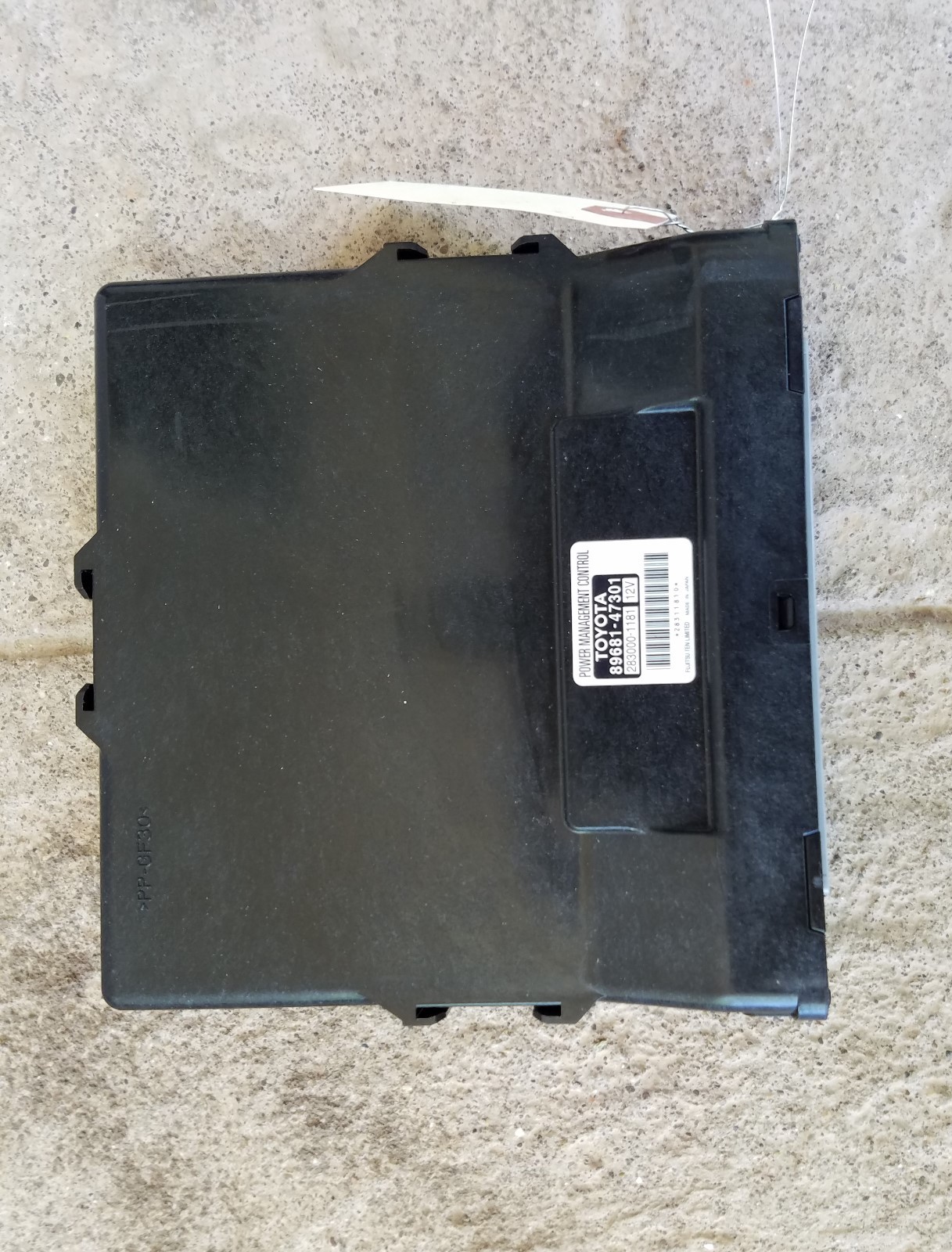 2012 TOYOTA PRIUS POWER MANAGEMENT CONTROL 89681-47301 OEM