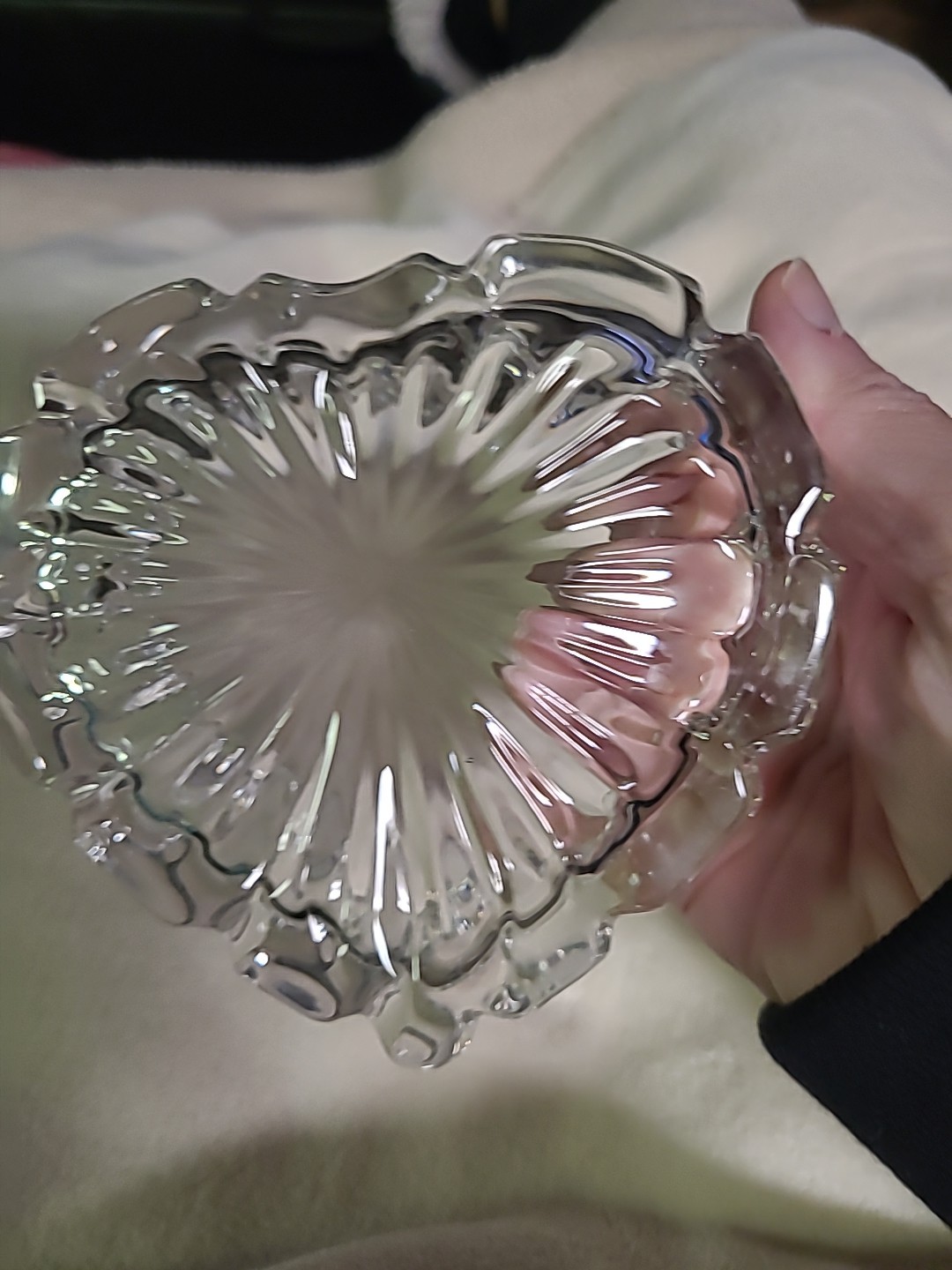 HEART SHAPE TRINKET DISH (BIN H)