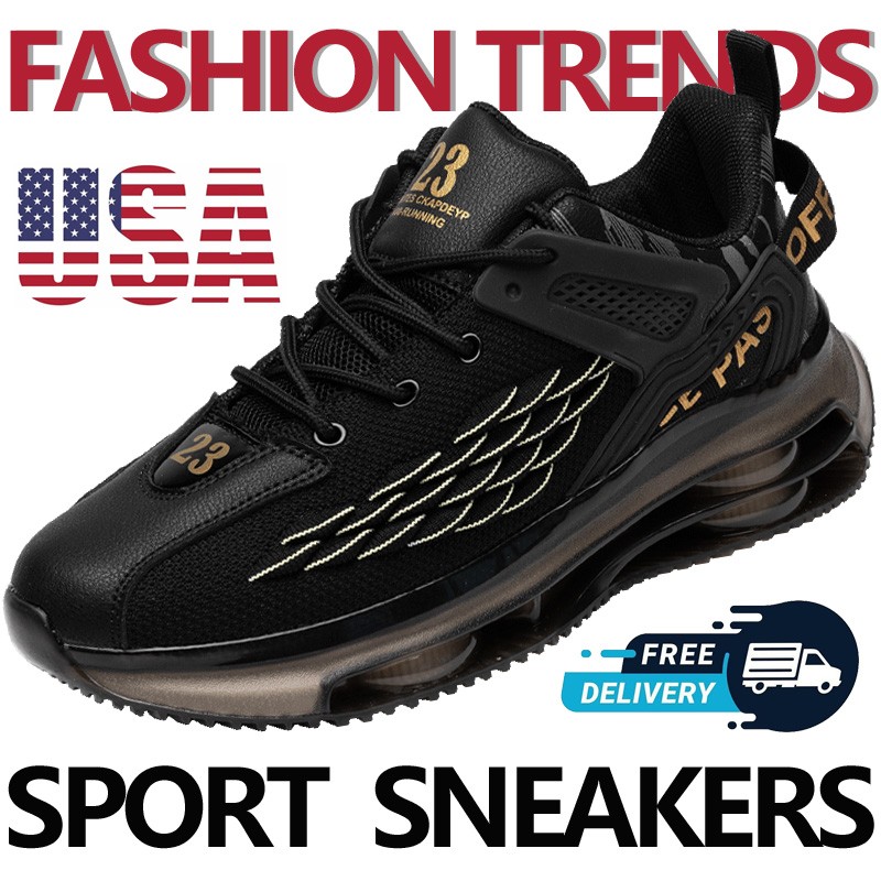 Men's Outdoor Athletic Casual Sports Running Tennis Sneakers Comfort Breathable