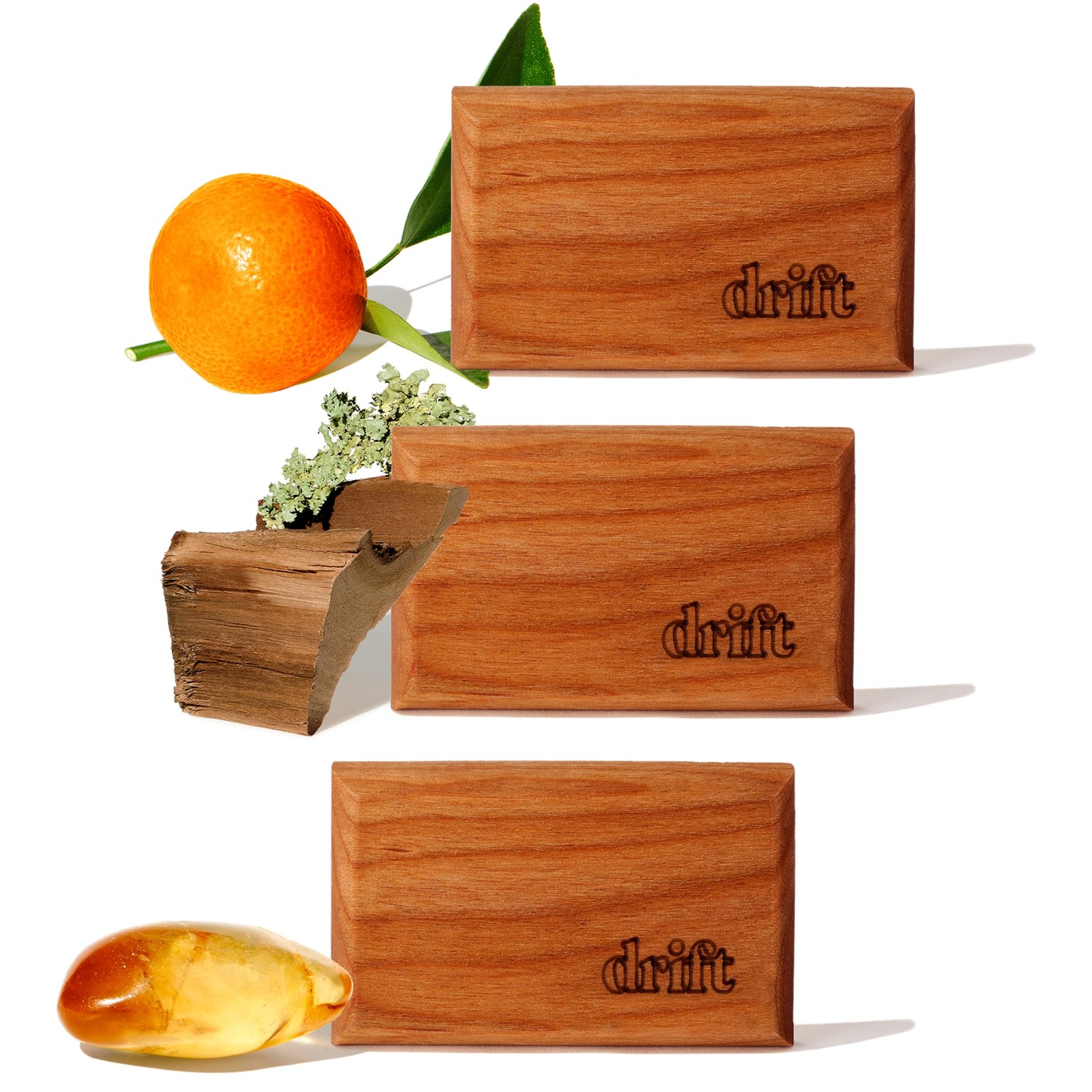 Drift Car Air Freshener - The Original Wood 3.4 Ounce (Pack of 1), Brown
