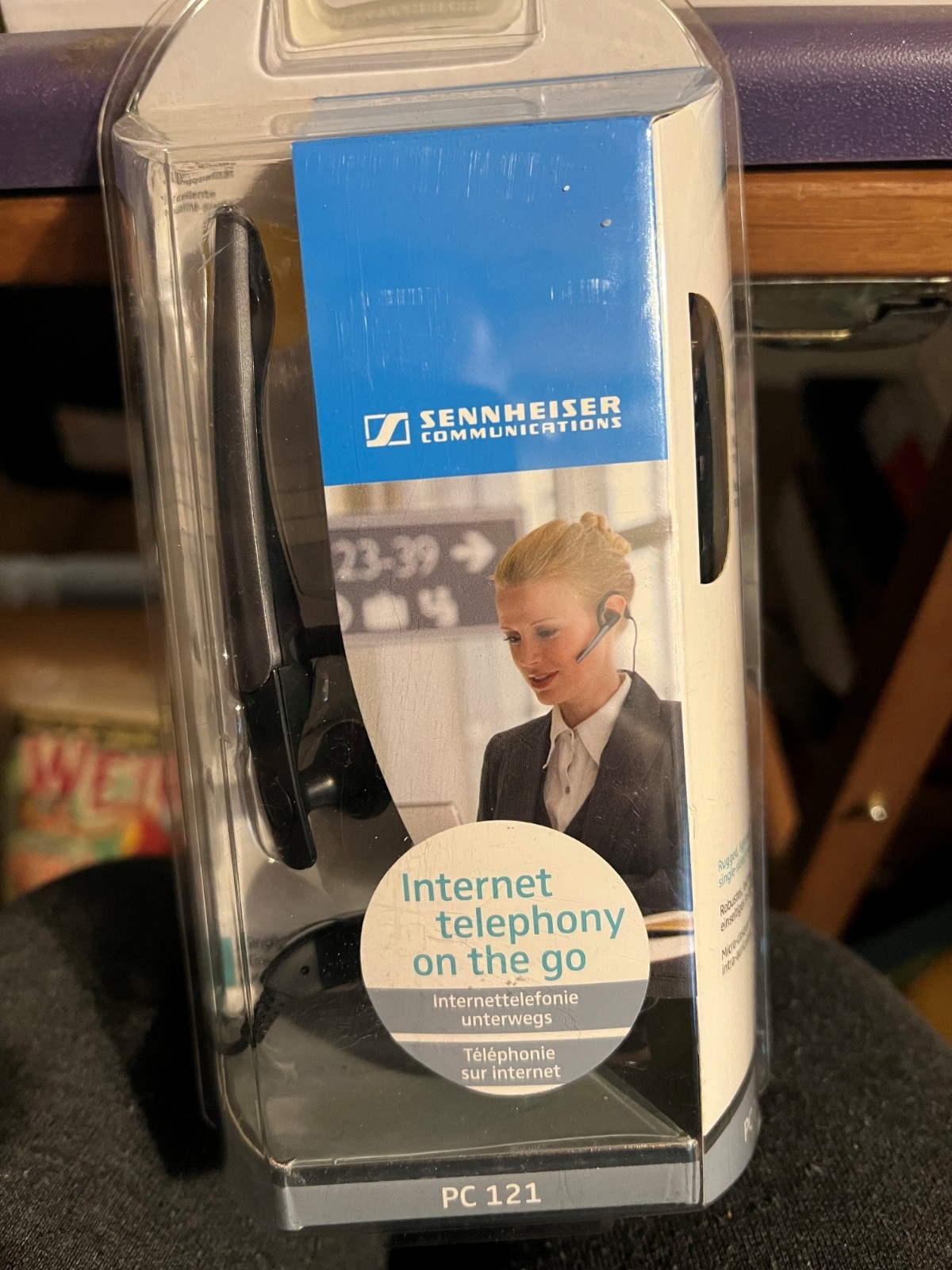 Sennheiser Communications PC121 In Ear Single Sided Headset For PC Or Laptop