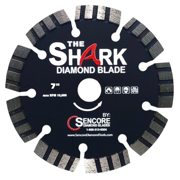7" Shark Diamond Blade - FREE SHIPPING