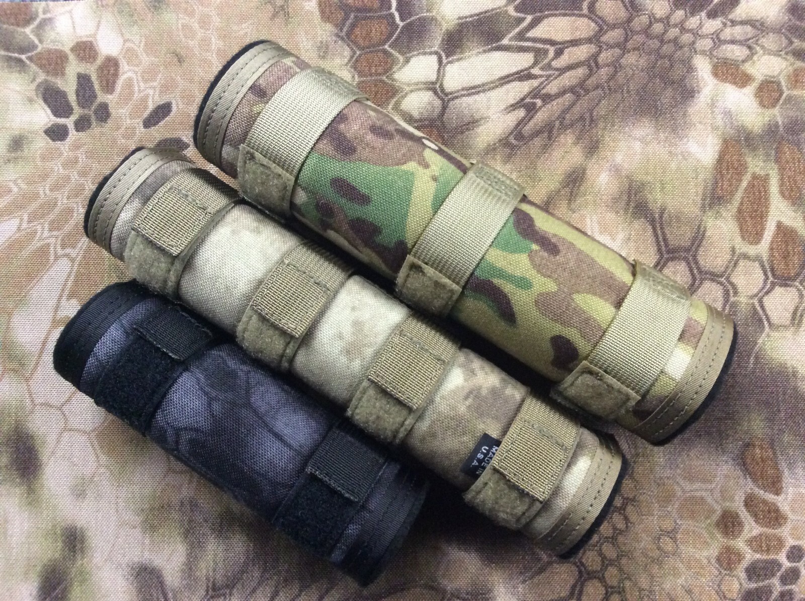 Suppressor Cover/Wrap, Custom Made, Strap Style