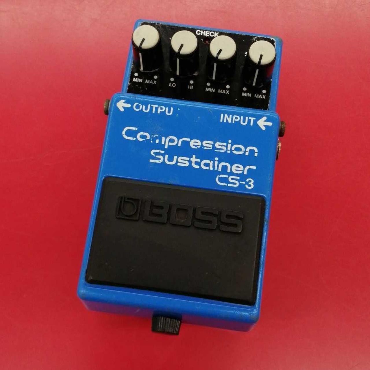Boss CS‑3 Compression Sustainer Pedal – Smooth Dynamics & Sustain Guitar FX