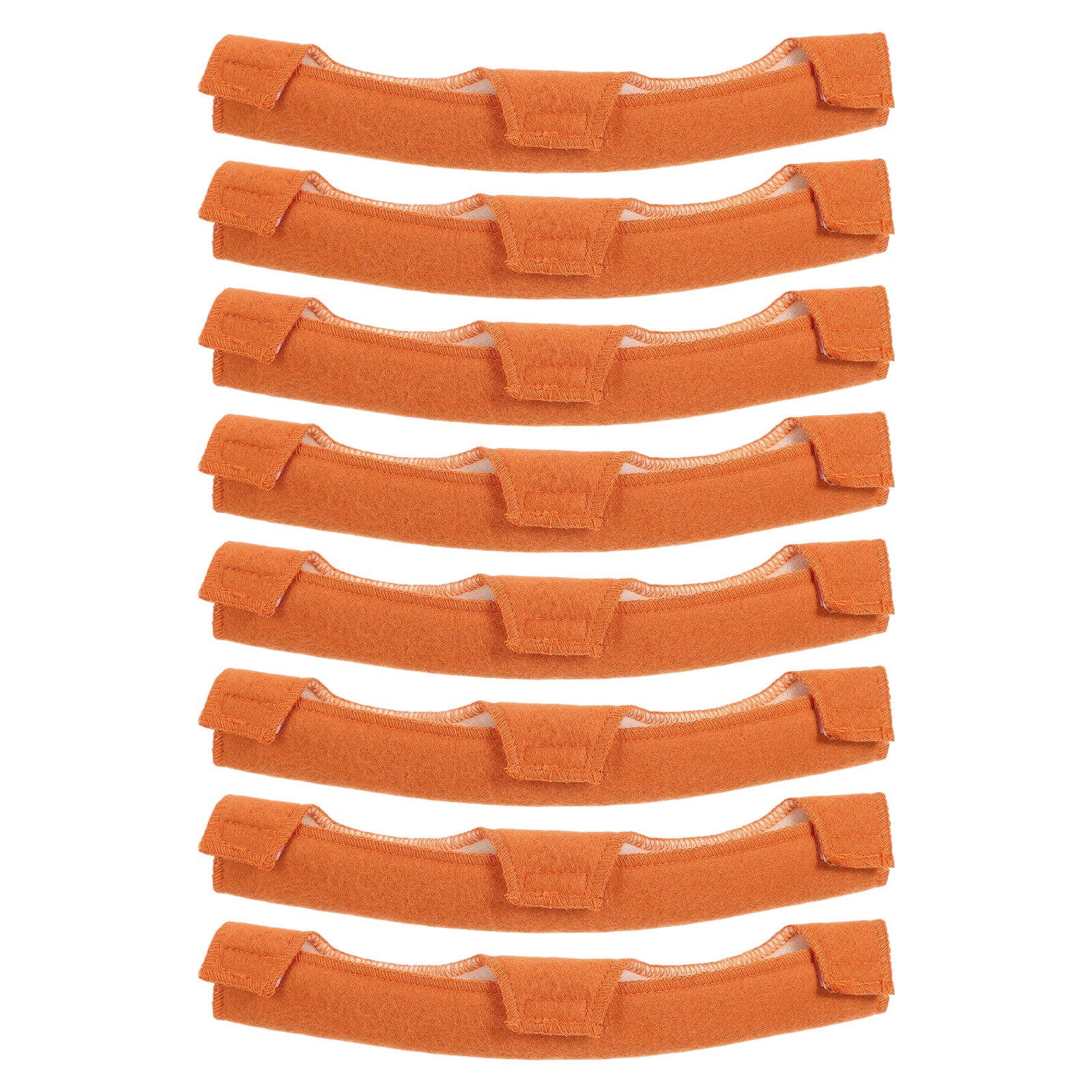 Hard Hat Sweatband, (Orange, 8 Pcs) Cotton Hard Hat Liner