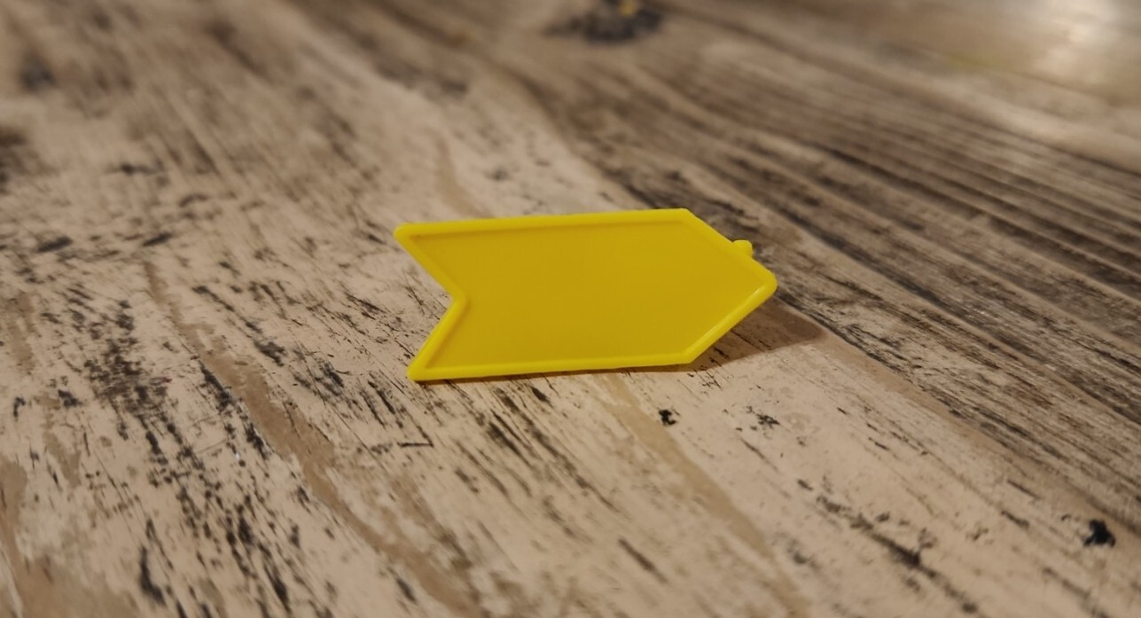 MONOPOLY SPEED 2018 Hasbro Replacement MOVER TOKEN Yellow Cat