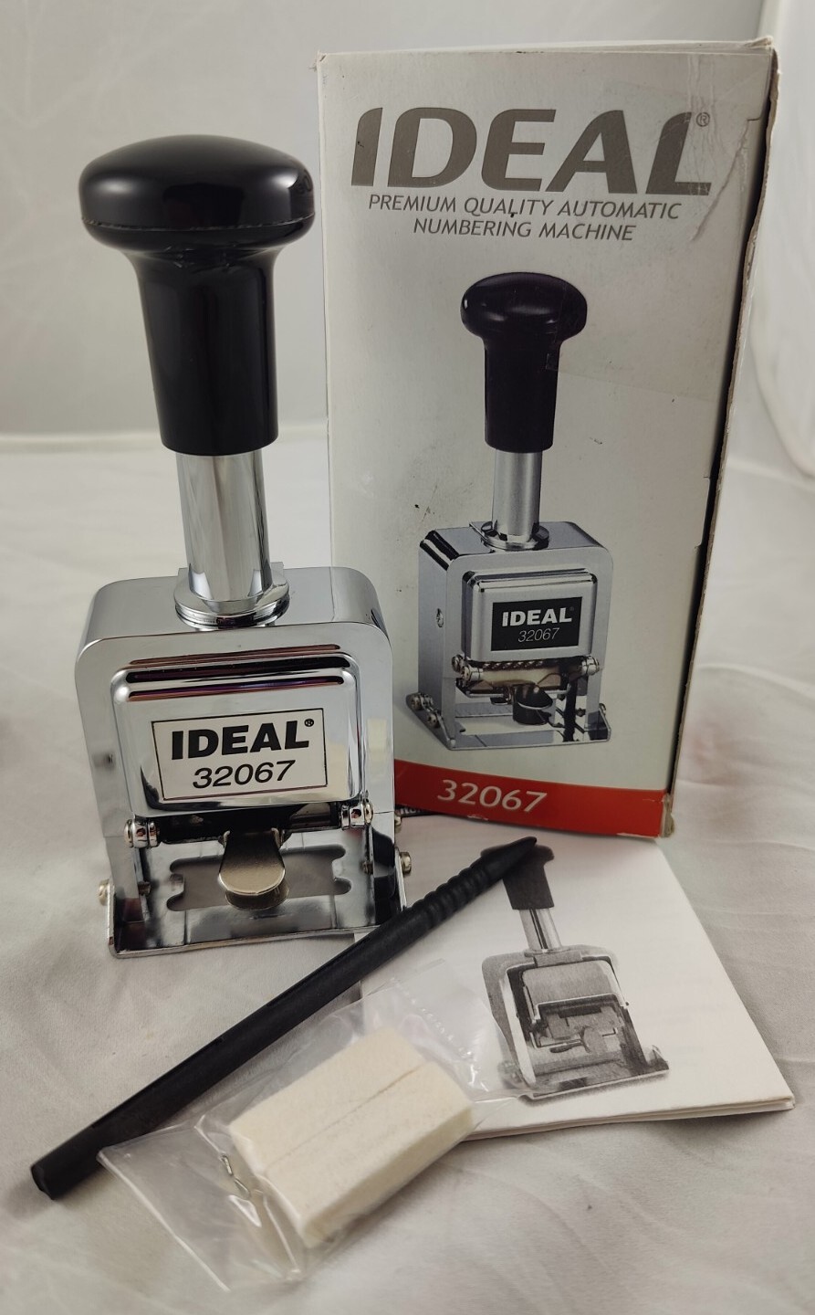 Ideal Premium Quality Automatic Numbering Machine Stamp 32067